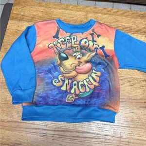 Scooby-Doo Kids' Blue and Orange Sweatshirt